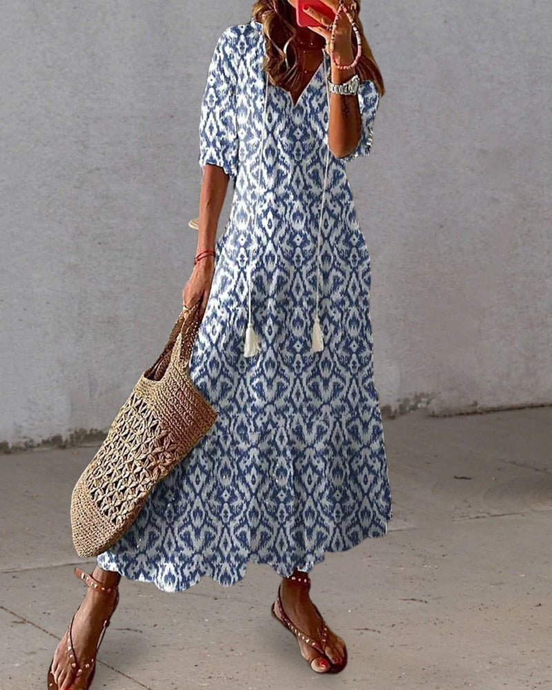 White Maxi Dress for Women – Bohemian Chic, Lightweight Cotton & Summer Ibiza Style