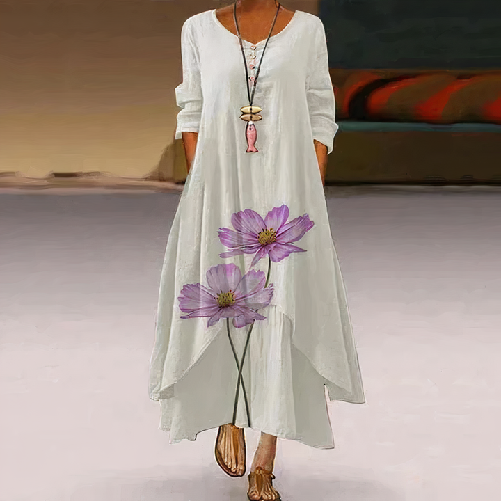 Lizbeth Cotton Dress for Women – Elegant Eco-Friendly and Breathable Dress for All Seasons