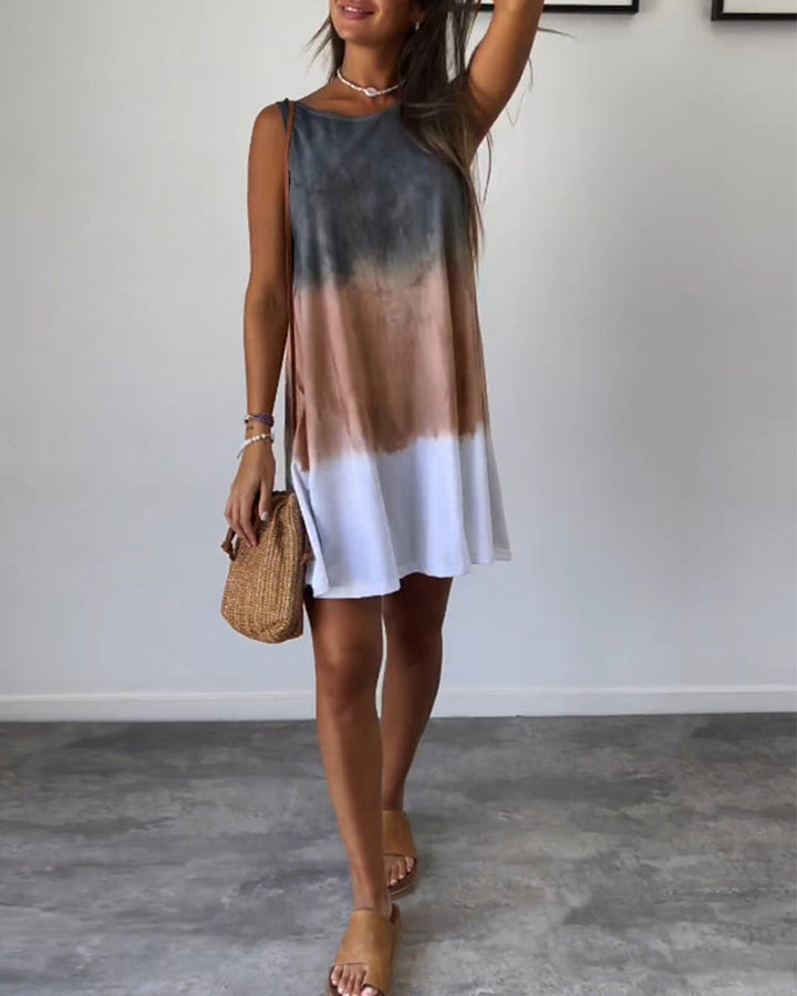 Odette Women's Summer Dress – Casual Sleeveless Dress with Light Fit for Relaxing Summer Days