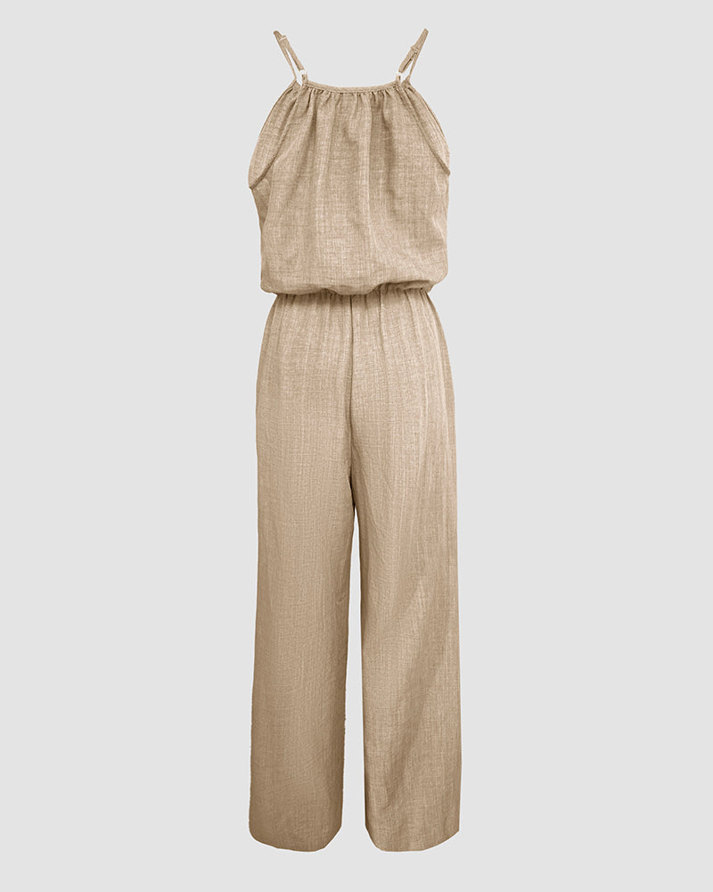 Sophie | Adjustable Strap Jumpsuit