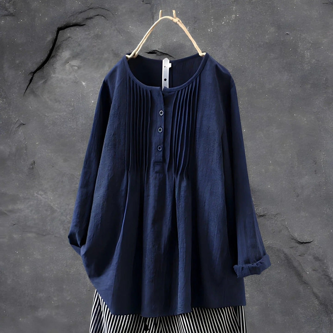 Vanessa Oversized Blouse for Women – Chic Loose Top in Premium Fabric for All Occasions