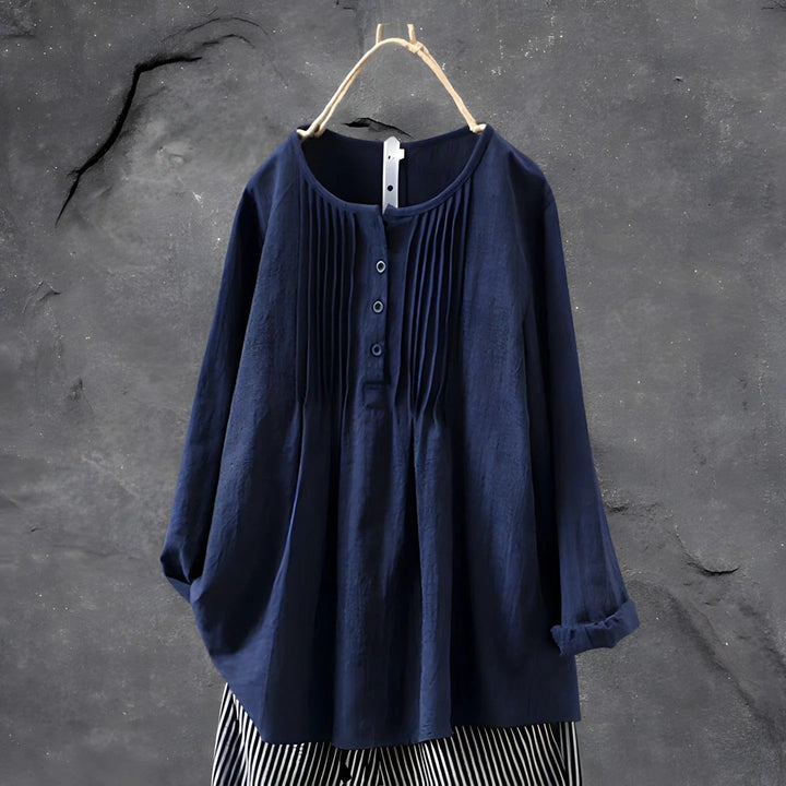 Vanessa Oversized Blouse for Women – Chic Loose Top in Premium Fabric for All Occasions
