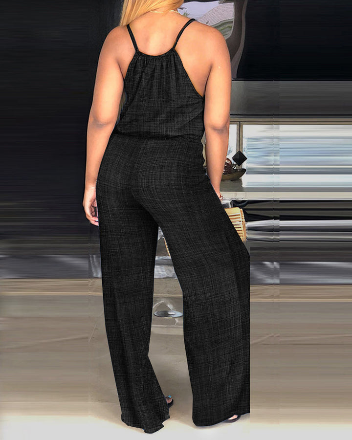 Sophie | Adjustable Strap Jumpsuit