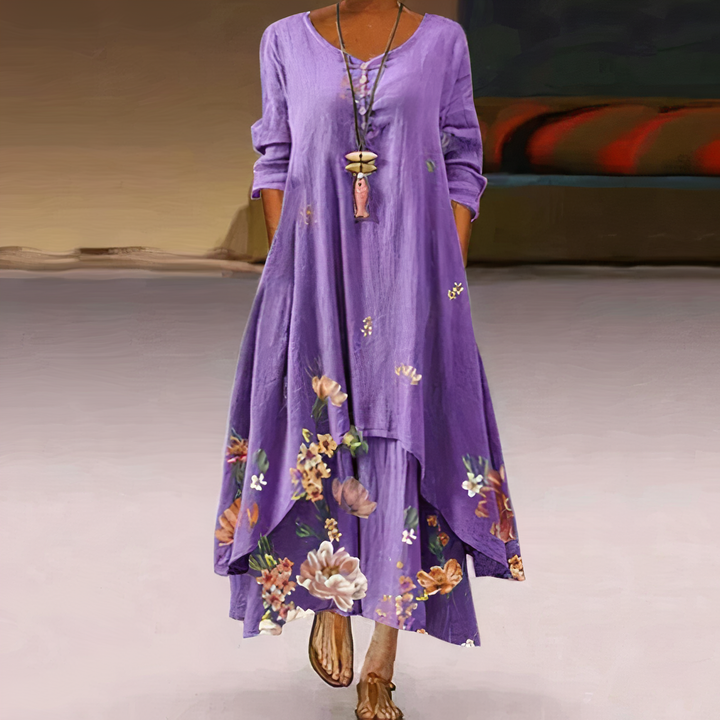 Lizbeth Cotton Dress for Women – Elegant Eco-Friendly and Breathable Dress for All Seasons