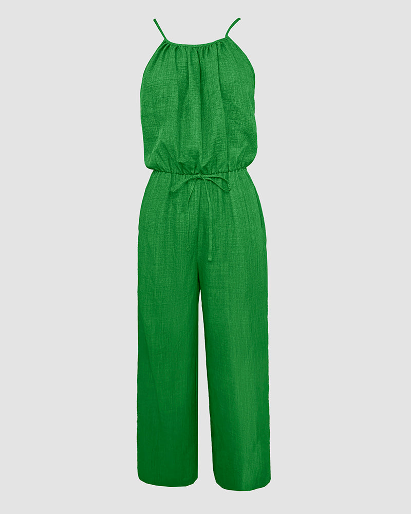 Sophie | Adjustable Strap Jumpsuit
