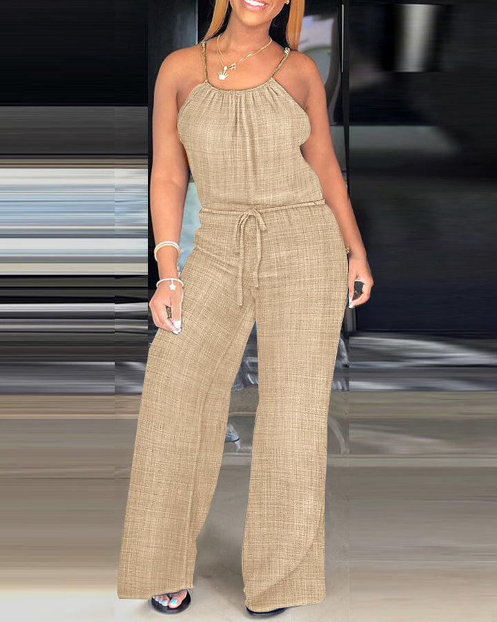 Sophie | Adjustable Strap Jumpsuit