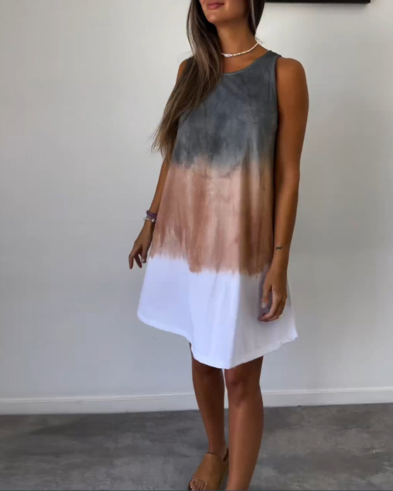 Odette Women's Summer Dress – Casual Sleeveless Dress with Light Fit for Relaxing Summer Days