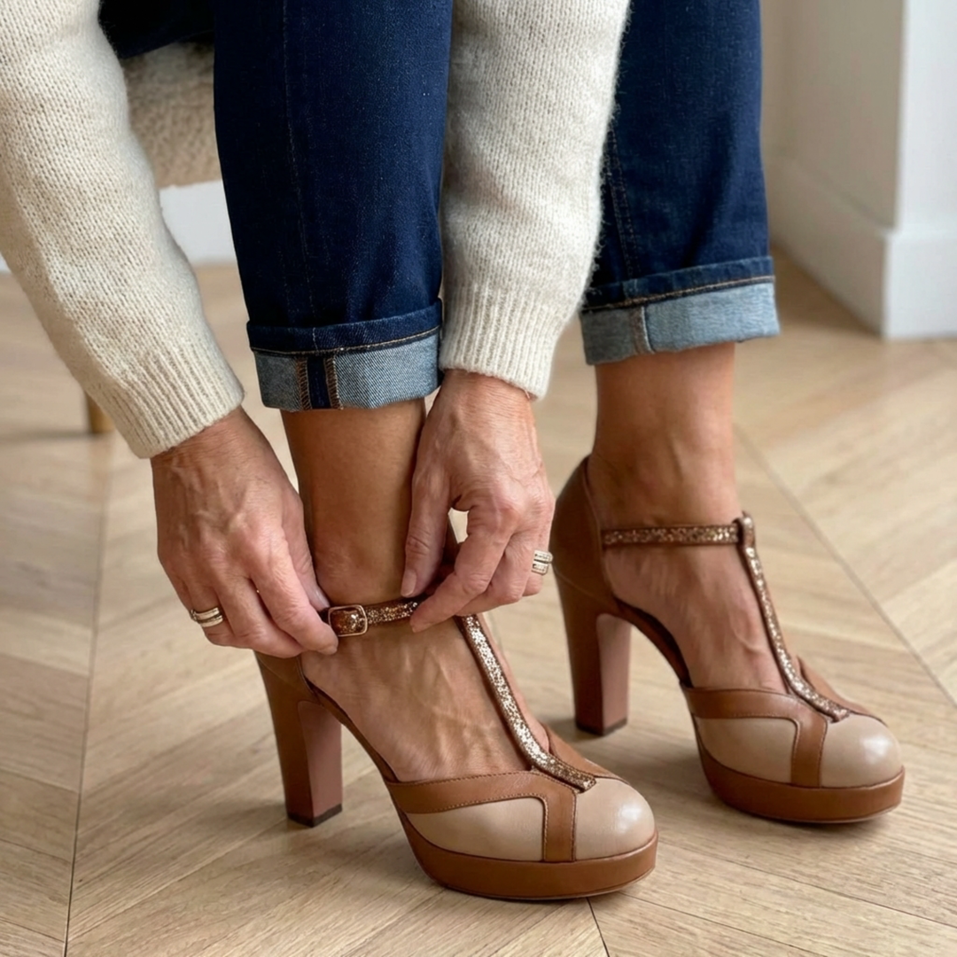 Vintage Elegance Sandals
