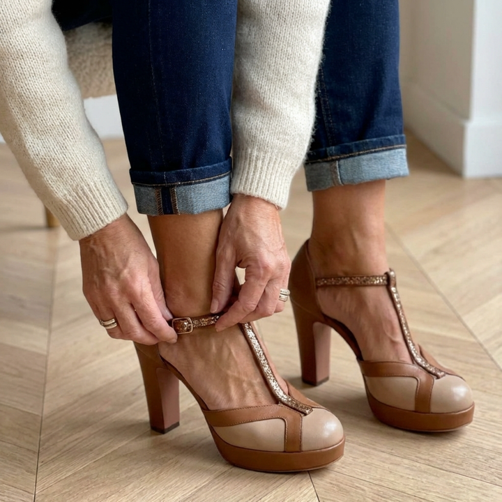 Vintage Elegance Sandals