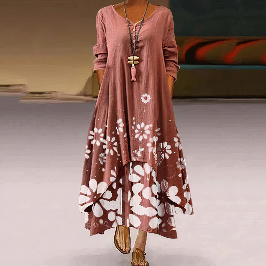 Lizbeth Cotton Dress for Women – Elegant Eco-Friendly and Breathable Dress for All Seasons