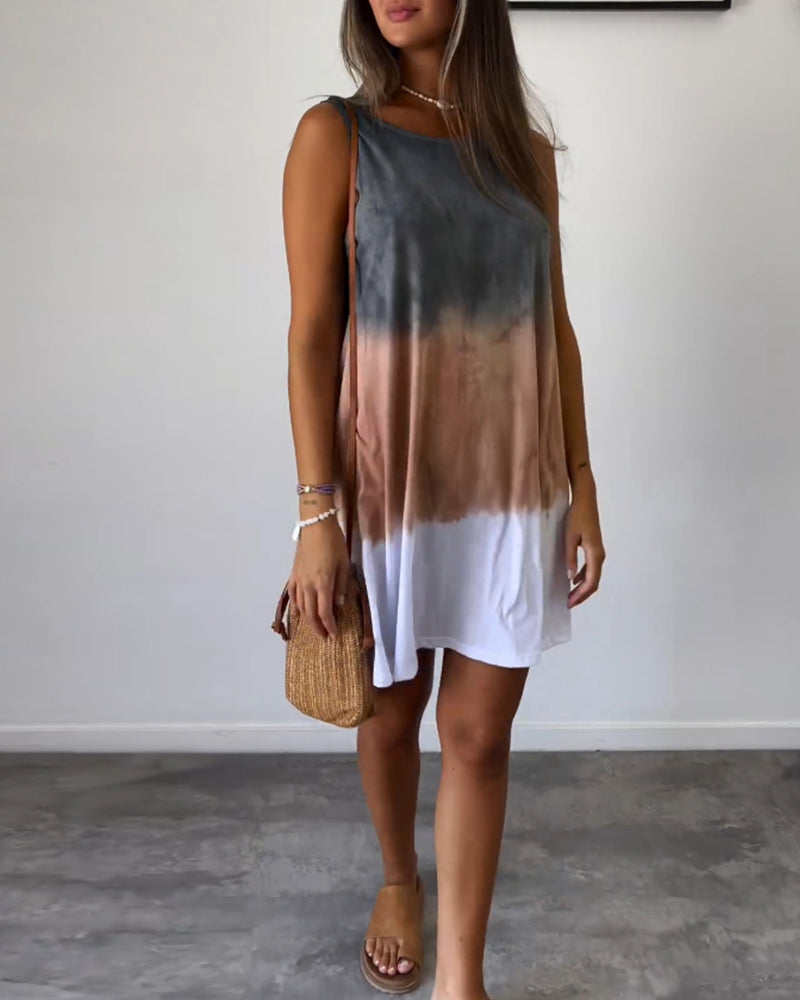 Odette Women's Summer Dress – Casual Sleeveless Dress with Light Fit for Relaxing Summer Days