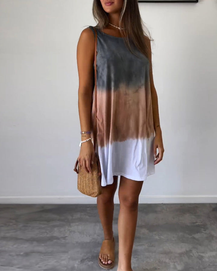 Odette Women's Summer Dress – Casual Sleeveless Dress with Light Fit for Relaxing Summer Days