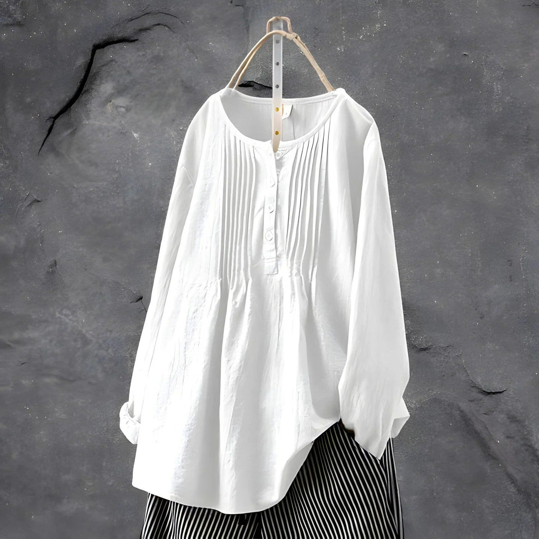 Vanessa Oversized Blouse for Women – Chic Loose Top in Premium Fabric for All Occasions