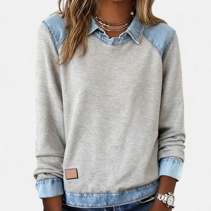 Regina™ | Trendy Long Sleeve Sweater