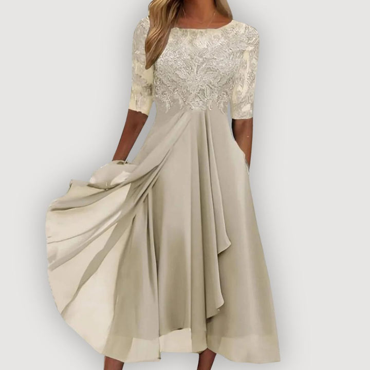 Paula | Elegant Chiffon Dress