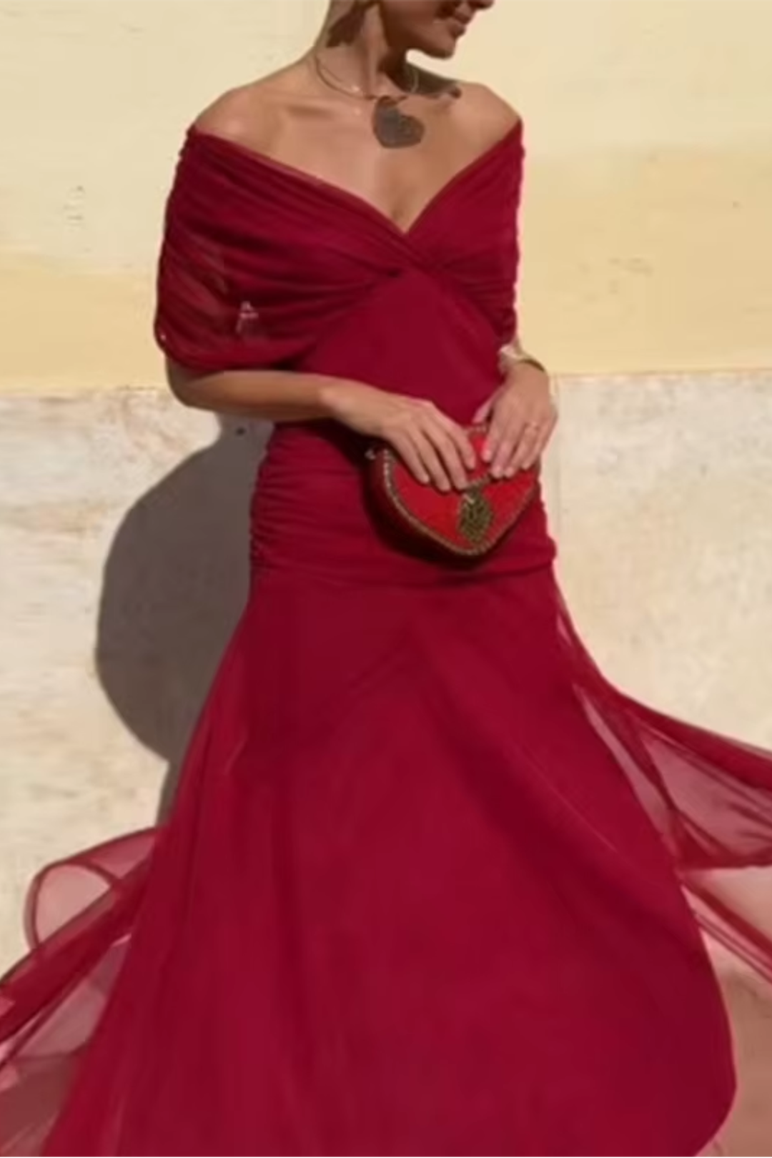 Lady™ - Wrap Dress with Draped Cut