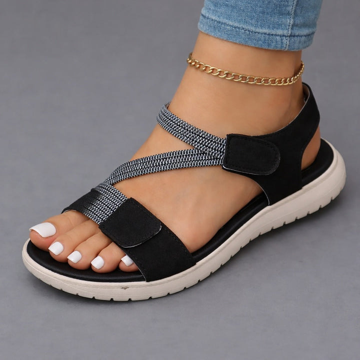VELARA | Comfort Sandals with Elastic Straps