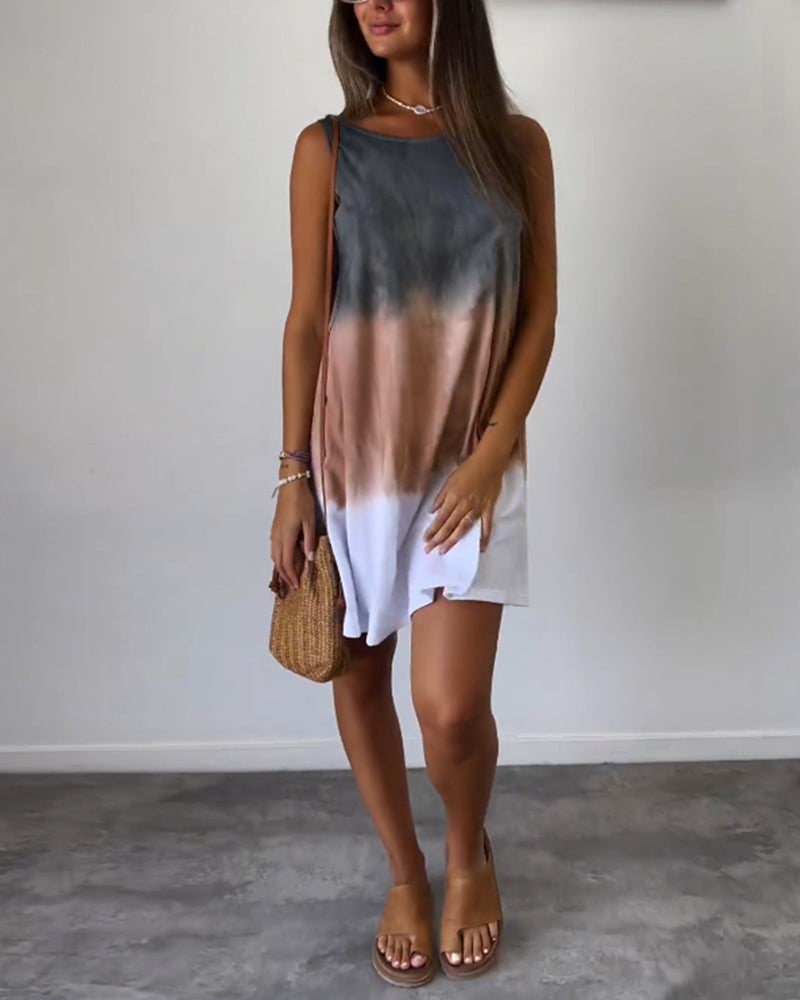 Odette Women's Summer Dress – Casual Sleeveless Dress with Light Fit for Relaxing Summer Days