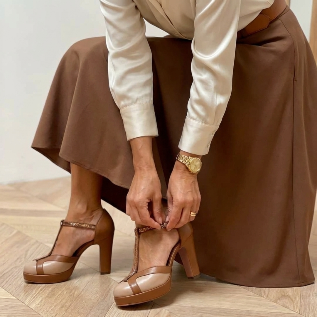 Vintage Elegance Sandals