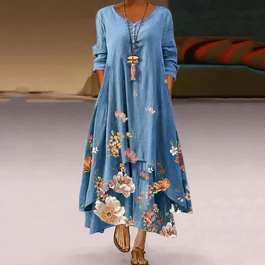 Lizbeth Cotton Dress for Women – Elegant Eco-Friendly and Breathable Dress for All Seasons