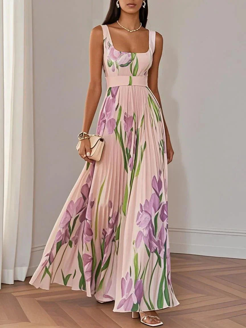 Yara™ - Maxi Dress Made of Pleated Chiffon