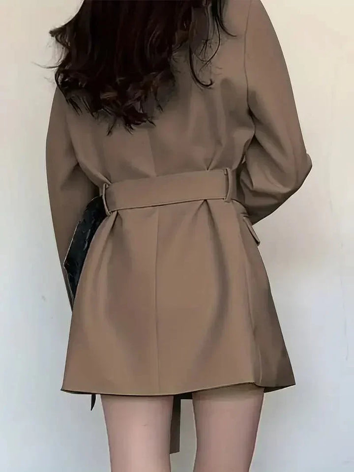 Nélia Blazer Dress for Women – Elegant Chic Tailored Dress with Long Sleeves for All Occasions