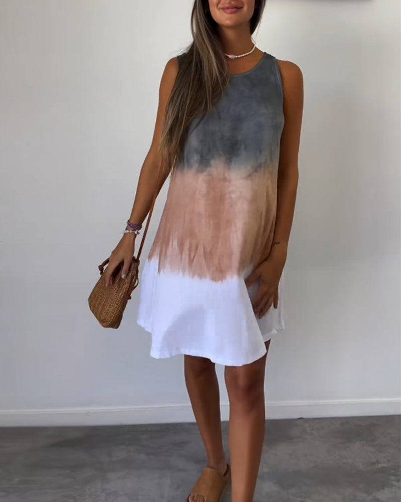 Odette Women's Summer Dress – Casual Sleeveless Dress with Light Fit for Relaxing Summer Days