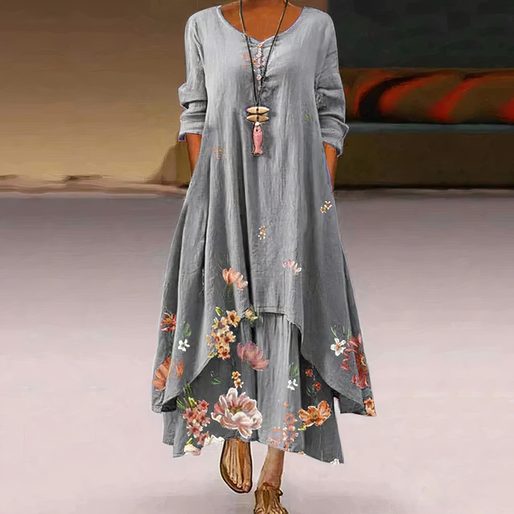 Lizbeth Cotton Dress for Women – Elegant Eco-Friendly and Breathable Dress for All Seasons