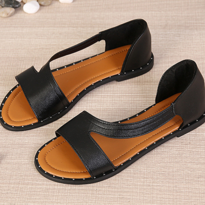 MARY - Flat Sandals with Open Toe