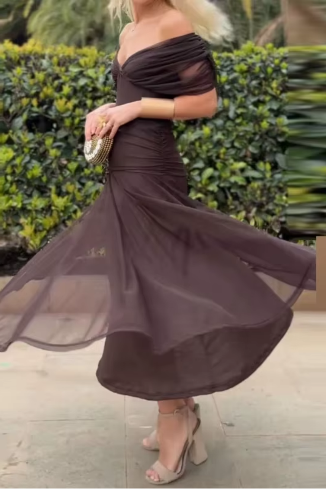 Lady™ - Wrap Dress with Draped Cut