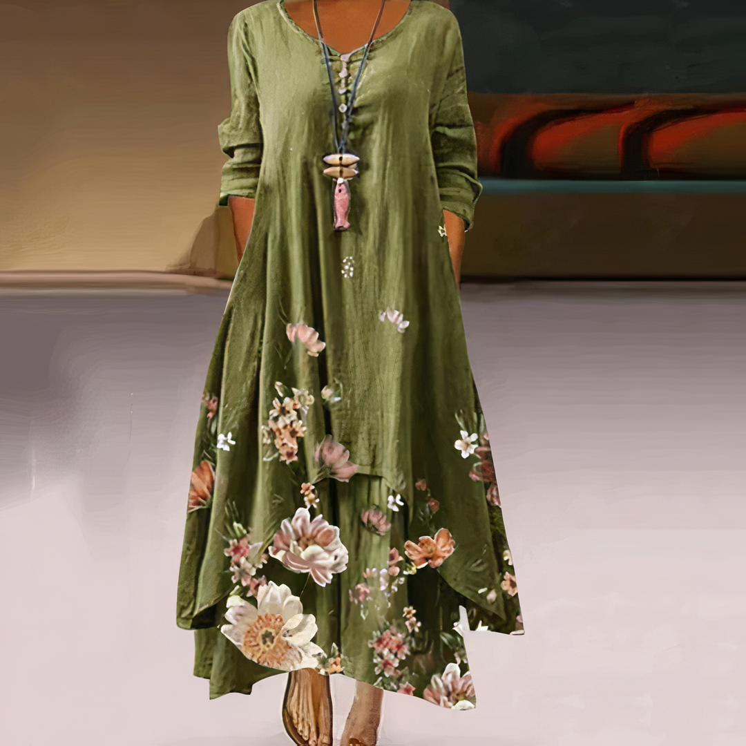 Lizbeth Cotton Dress for Women – Elegant Eco-Friendly and Breathable Dress for All Seasons