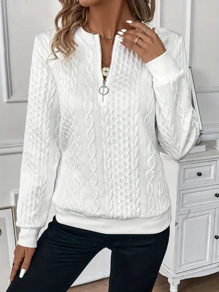 Amora Women's Soft Knit Sweater – Everyday Comfort & Casual Elegance