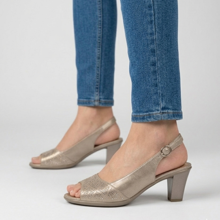 Alana | Comfortable high-heeled sandals for women