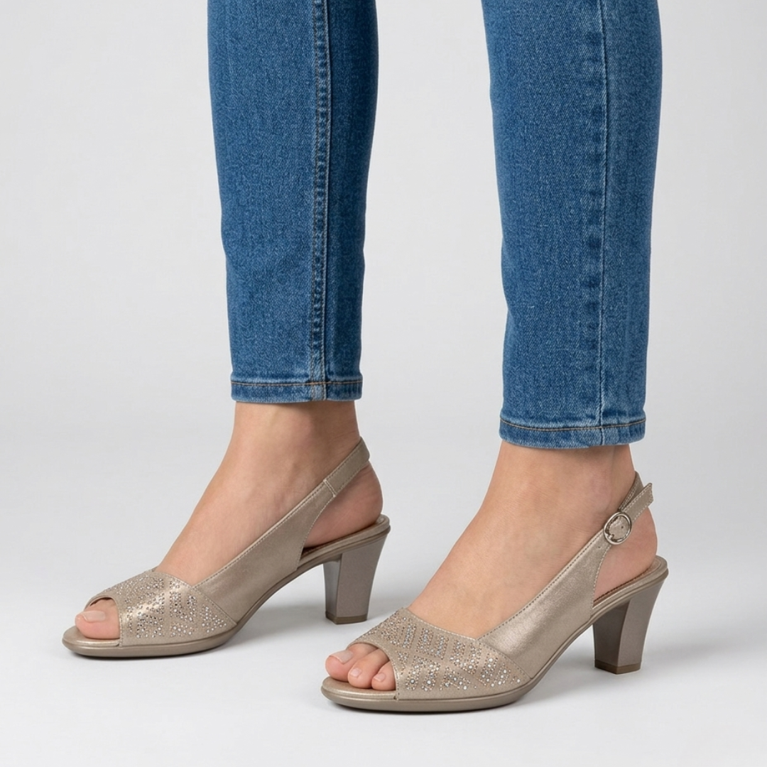 Alana | Comfortable high-heeled sandals for women