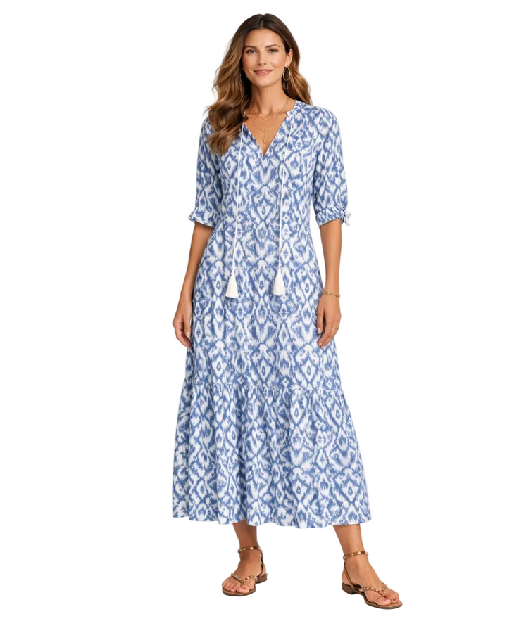 White Maxi Dress for Women – Bohemian Chic, Lightweight Cotton & Summer Ibiza Style