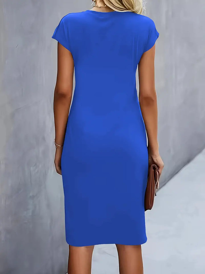 Katrien Midi Dress for Women – Elegant and Timeless Dress with Flattering Cut