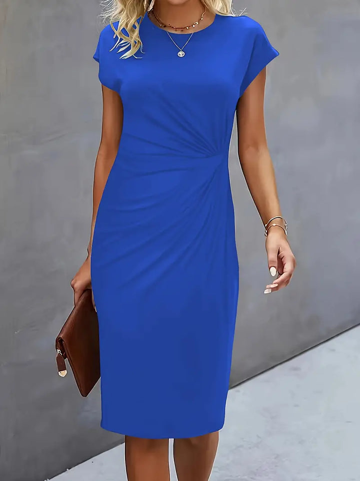 Katrien Midi Dress for Women – Elegant and Timeless Dress with Flattering Cut
