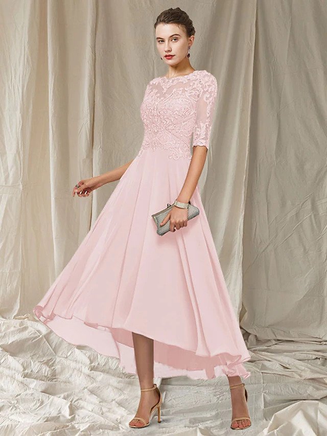 Women's Evening Dress Havana – Elegant Long Lace Dress with Flattering Cut for Festive Occasions