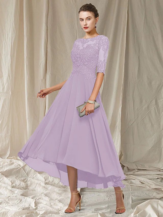 Women's Evening Dress Havana – Elegant Long Lace Dress with Flattering Cut for Festive Occasions