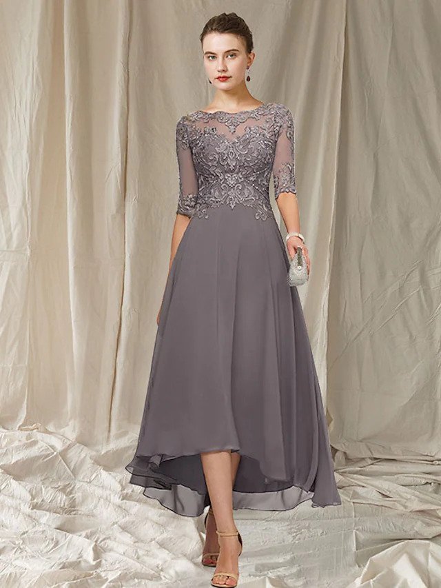 Women's Evening Dress Havana – Elegant Long Lace Dress with Flattering Cut for Festive Occasions