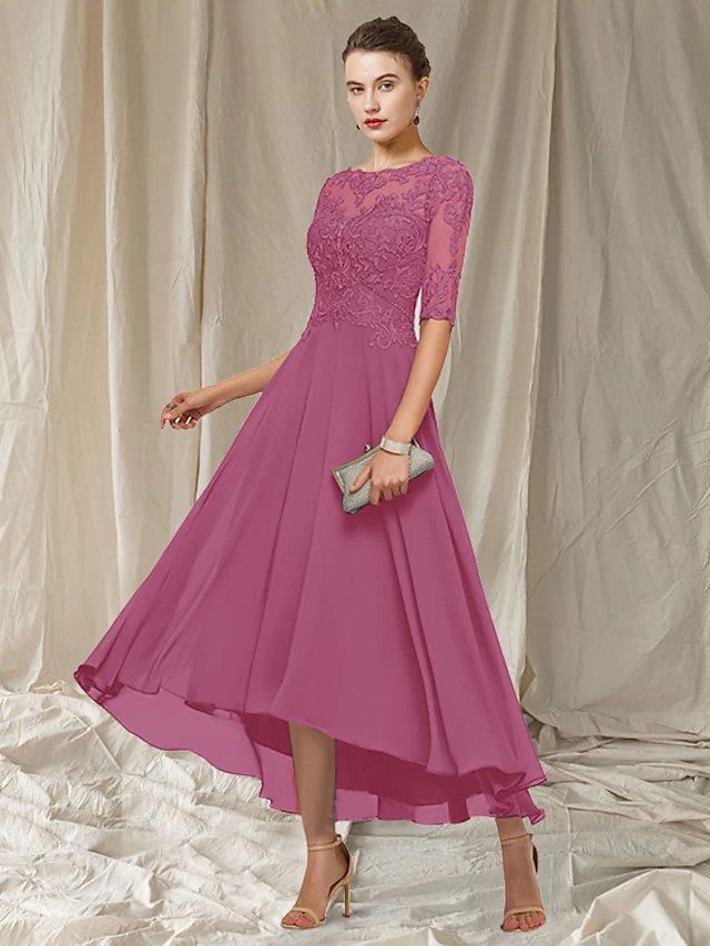 Women's Evening Dress Havana – Elegant Long Lace Dress with Flattering Cut for Festive Occasions