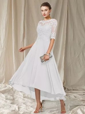 Women's Evening Dress Havana – Elegant Long Lace Dress with Flattering Cut for Festive Occasions