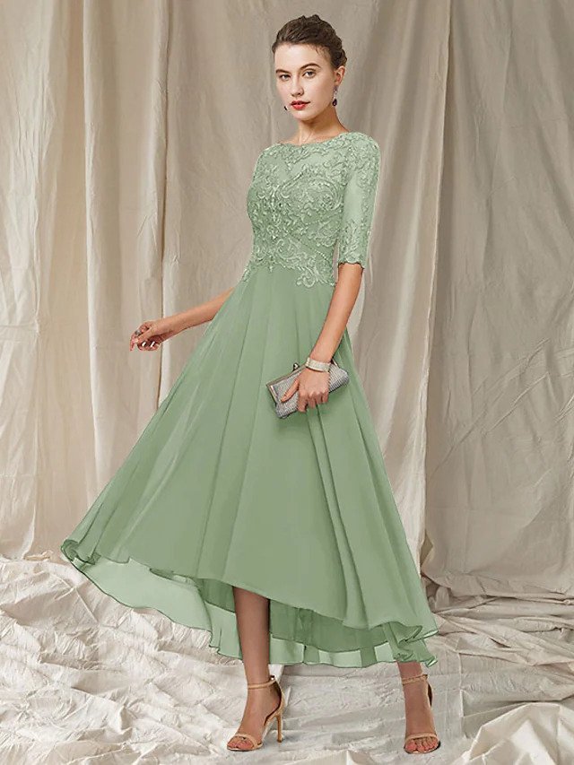 Women's Evening Dress Havana – Elegant Long Lace Dress with Flattering Cut for Festive Occasions