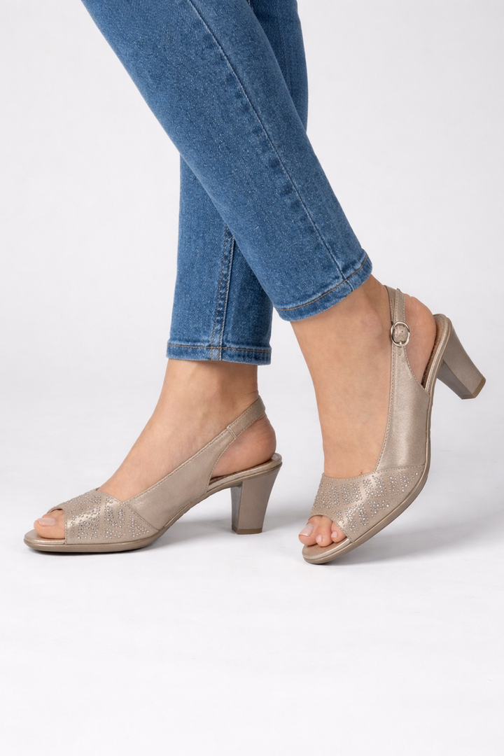 Alana | Comfortable high-heeled sandals for women