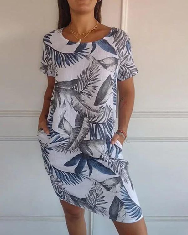 Azalea Summer Dress for Women – Lightweight & Flattering Cotton-Linen for Leisure & Travel