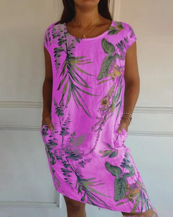Azalea Summer Dress for Women – Lightweight & Flattering Cotton-Linen for Leisure & Travel