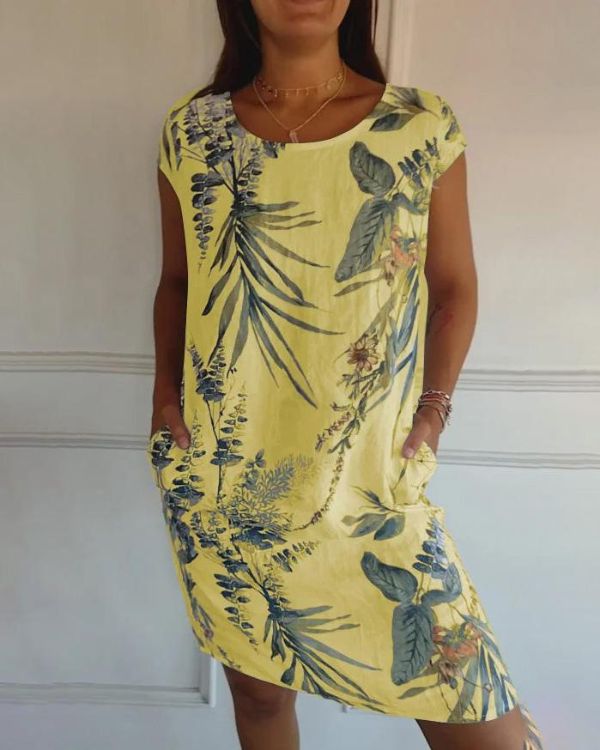 Azalea Summer Dress for Women – Lightweight & Flattering Cotton-Linen for Leisure & Travel