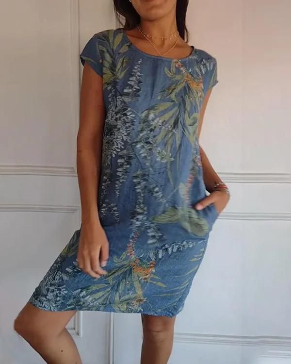 Azalea Summer Dress for Women – Lightweight & Flattering Cotton-Linen for Leisure & Travel
