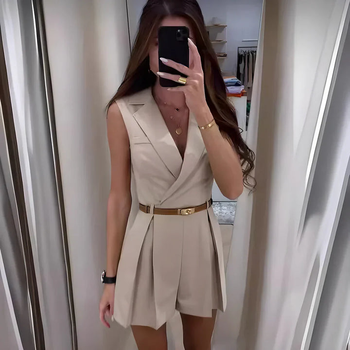 FRANCESCA | Stylish Sleeveless Jumpsuit