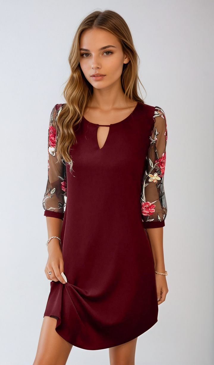 Katherine Evening Dress for Women – Long Airy Dress with Fitted Cut & High-Quality Fabric